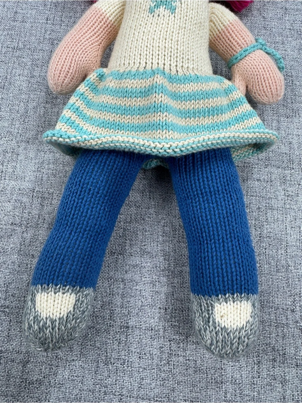 BlaBla Lola The‎ Rocker Knit Stuffed Doll 14” Tall A
